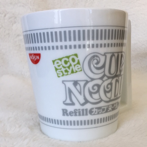 Nissin Cup Noodle Eco Style Mug (Japan Import) Microwaveable Large Capacity Cup - Picture 2 of 12